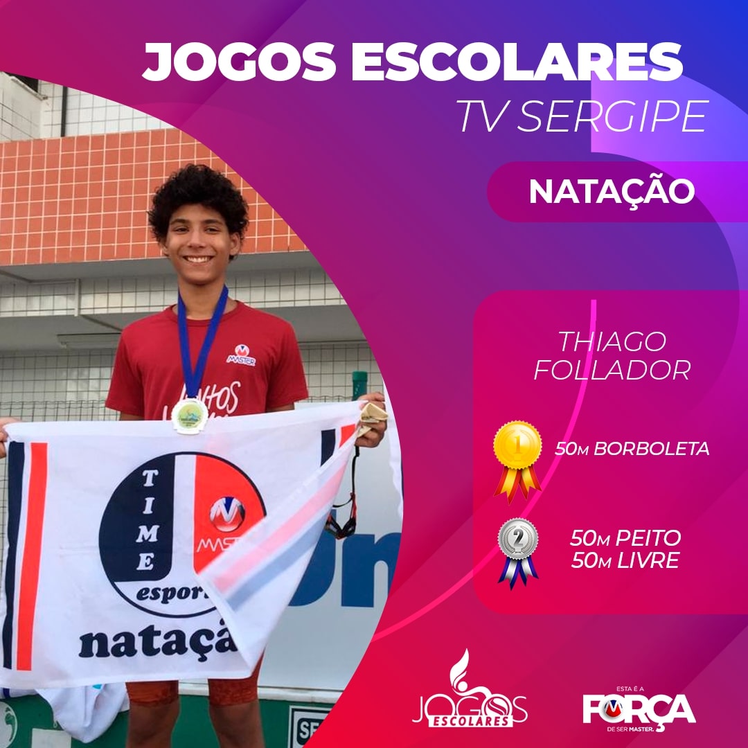 Alunos se destacam nos Jogos Escolares TV Sergipe - Colégio Master