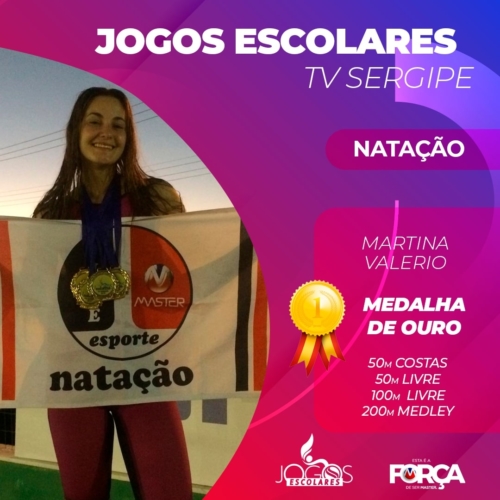 Natação - Martina Valério