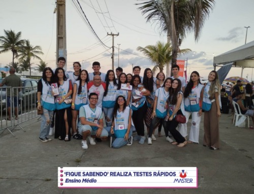 Estudantes participam de atividade de extensão com o professor Almir Santana