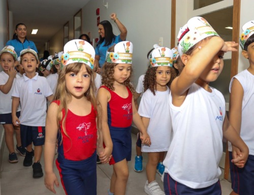 Centro de Excelência Master realiza cortejo ecológico em alusão à COP 30