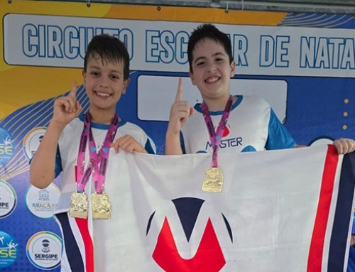 Alunos Master são campeões no Circuito Escolar de Natação 2025
